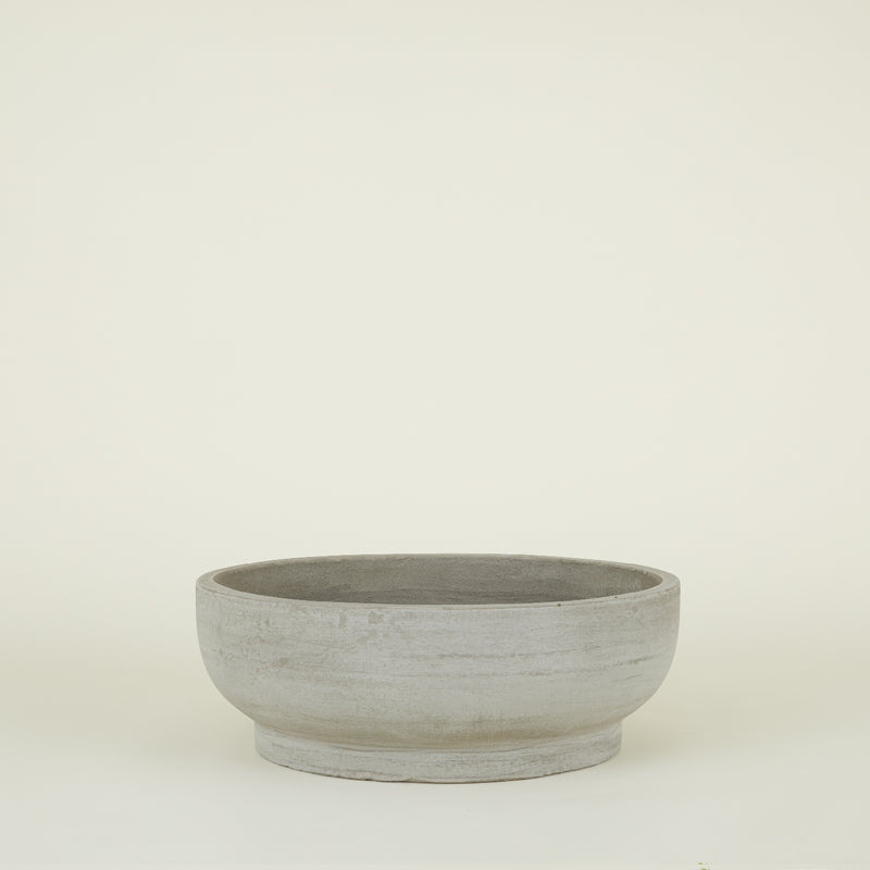 media image for Fiber Cement Footed Bowl Planters by Hawkins New York 291
