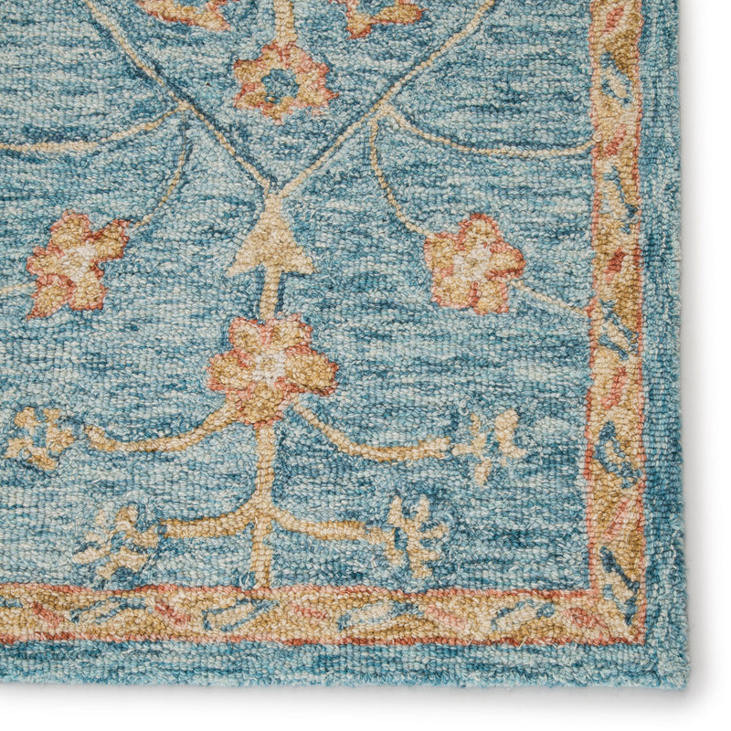 media image for pro02 juniper handmade oriental teal orange area rug design by jaipur 2 255