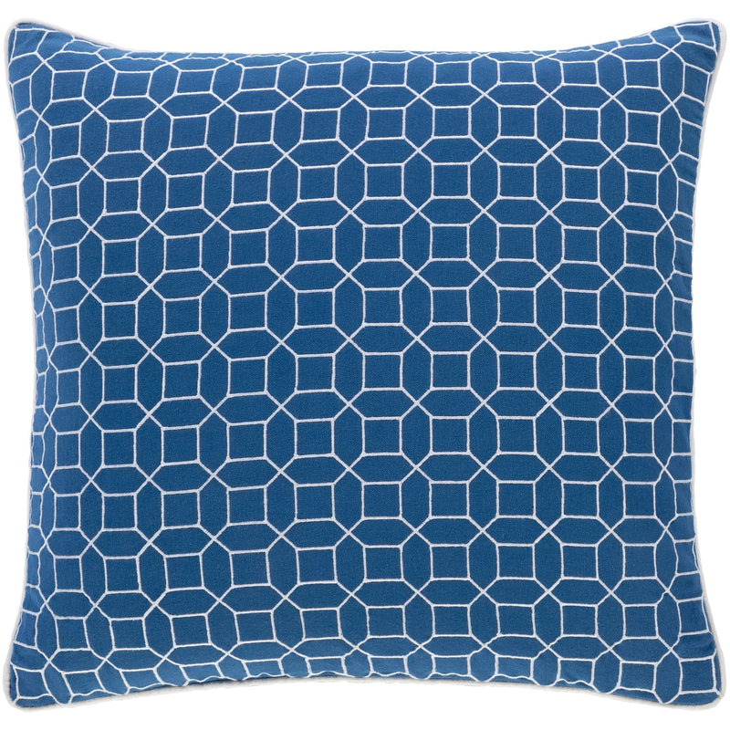 media image for Fenna FEN-002 Woven Pillow in Sky Blue & White by Surya 214