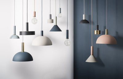 product image for Socket Pendant Low in Brass by Ferm Living 63