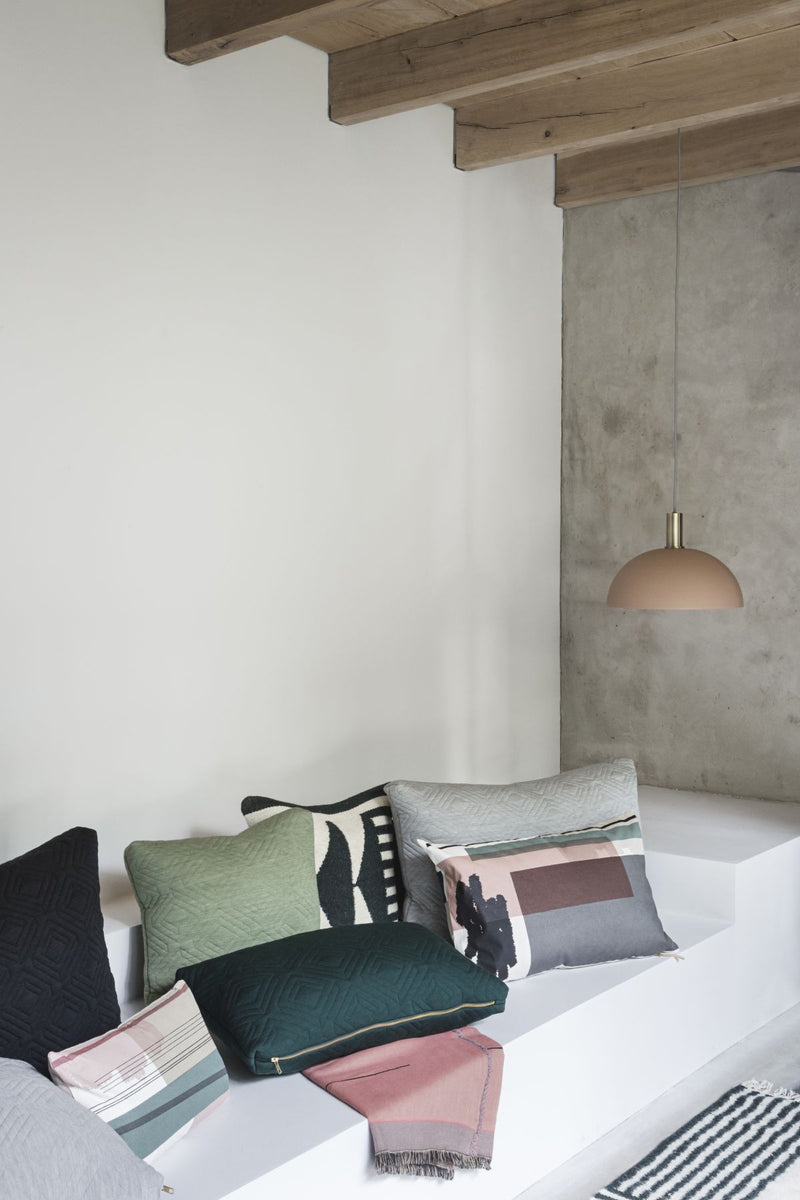 media image for Socket Pendant Low in Brass by Ferm Living 23