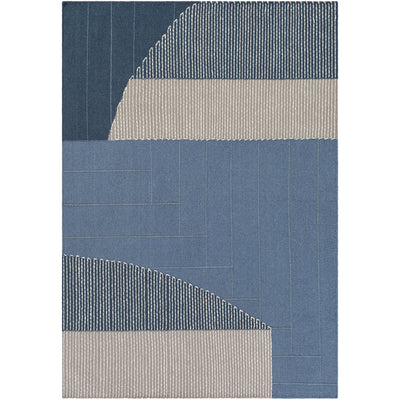 product image of Fulham FHM-2300 Hand Woven Rug in Denim & Medium Grey by Surya 574