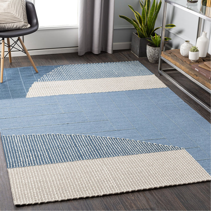 media image for Fulham FHM-2300 Hand Woven Rug in Denim & Medium Grey by Surya 283
