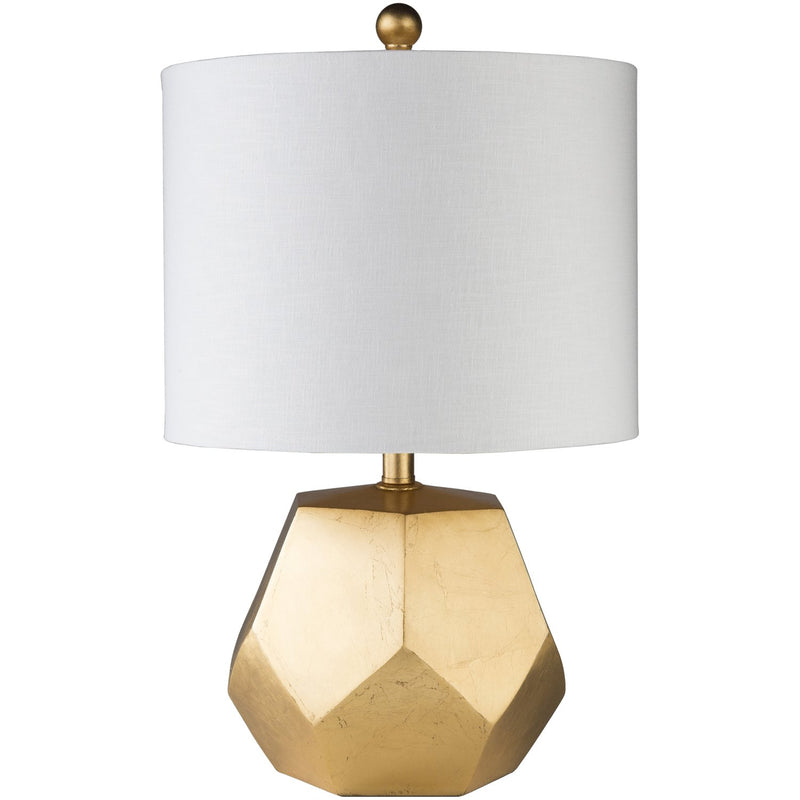 media image for Fielding FIE-101 Table Lamp in White & Gold by Surya 264