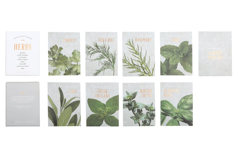 media image for Herbs & Garden Markers Kit 216