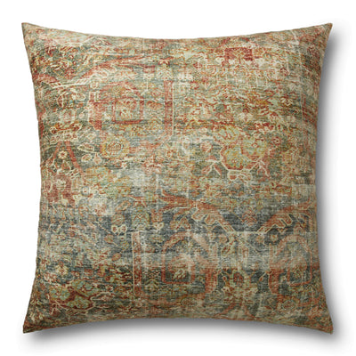 product image of Spice & Multi Floor Pillow by Loloi 528