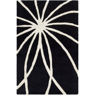product image of Forum FM-7072 Hand Tufted Rug in Black & Cream by Surya 50