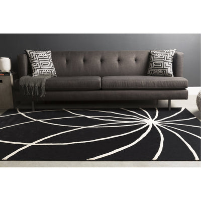 product image for Forum FM-7072 Hand Tufted Rug in Black & Cream by Surya 2