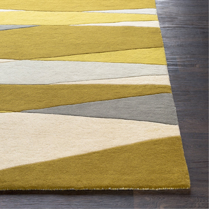 media image for Forum FM-7203 Hand Tufted Rug in Cream & Lime by Surya 280