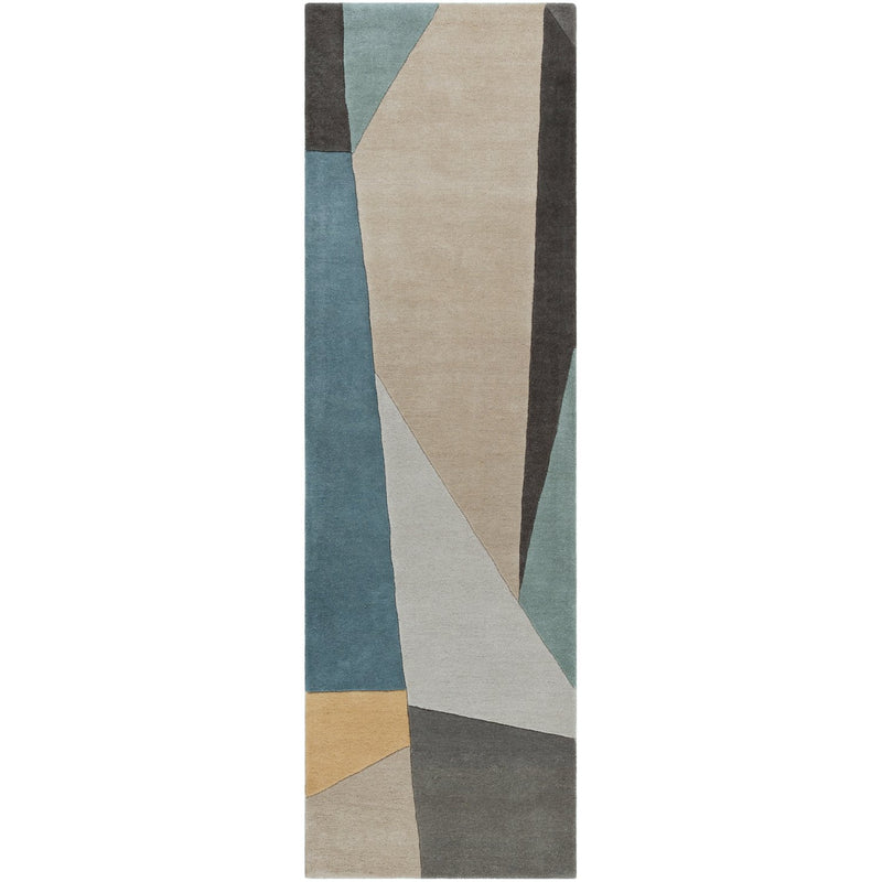 media image for Forum FM-7223 Hand Tufted Rug in Teal & Sage by Surya 229