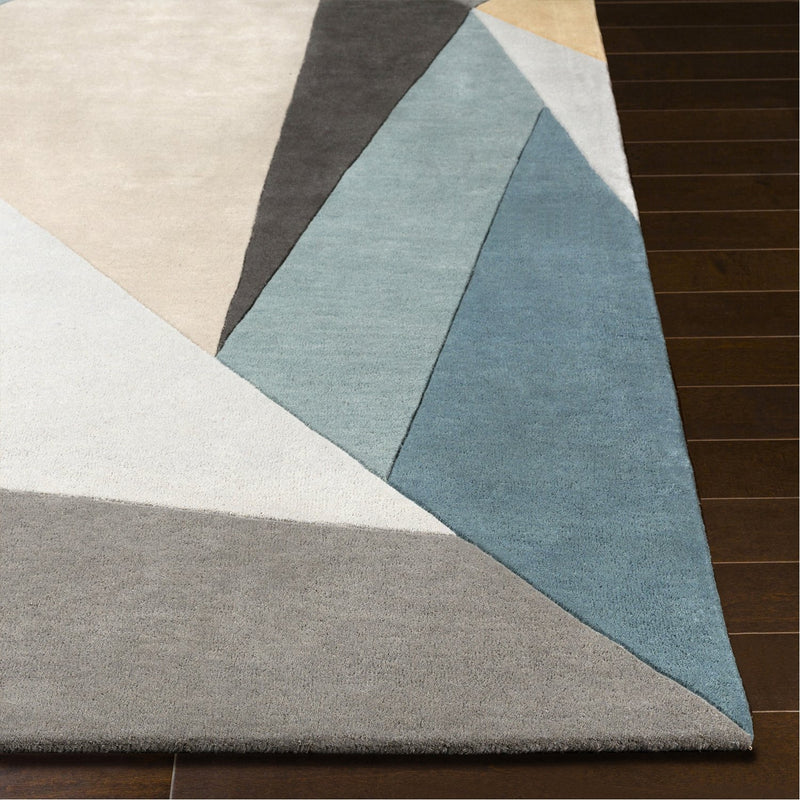 media image for Forum FM-7223 Hand Tufted Rug in Teal & Sage by Surya 248
