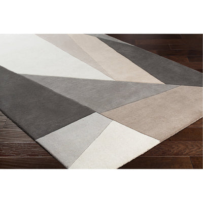 product image for Forum FM-7225 Hand Tufted Rug in Charcoal & Light Gray by Surya 30