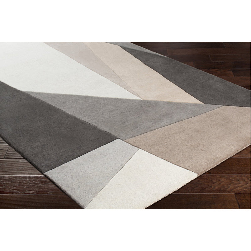 media image for Forum FM-7225 Hand Tufted Rug in Charcoal & Light Gray by Surya 258