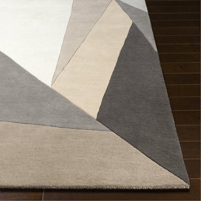 product image for Forum FM-7225 Hand Tufted Rug in Charcoal & Light Gray by Surya 25