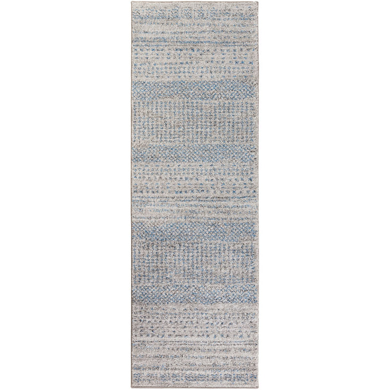 media image for Fowler FOW-1006 Rug in Medium Gray & Bright Blue by Surya 272