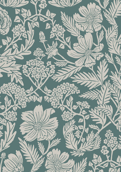 product image for Floor Rieder Blue FR-001 Wallpaper by Kek Amsterdam 51