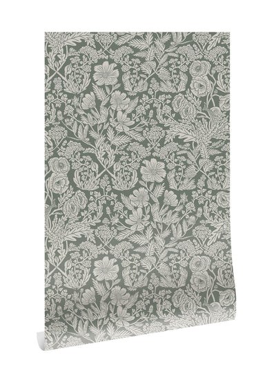 product image for Floor Rieder Green FR-004 Wallpaper by Kek Amsterdam 20