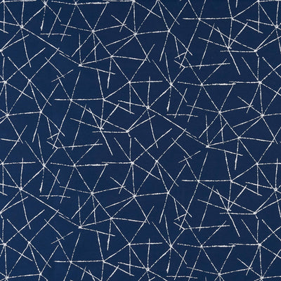 product image for Fracture Fabric in Navy/White 29