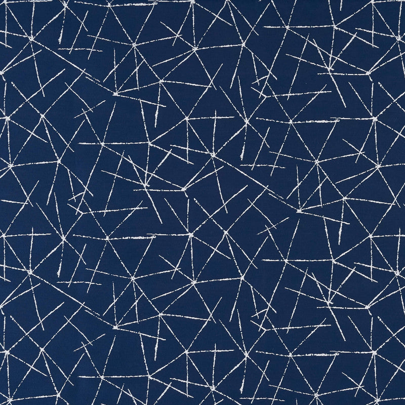 media image for Fracture Fabric in Navy/White 20