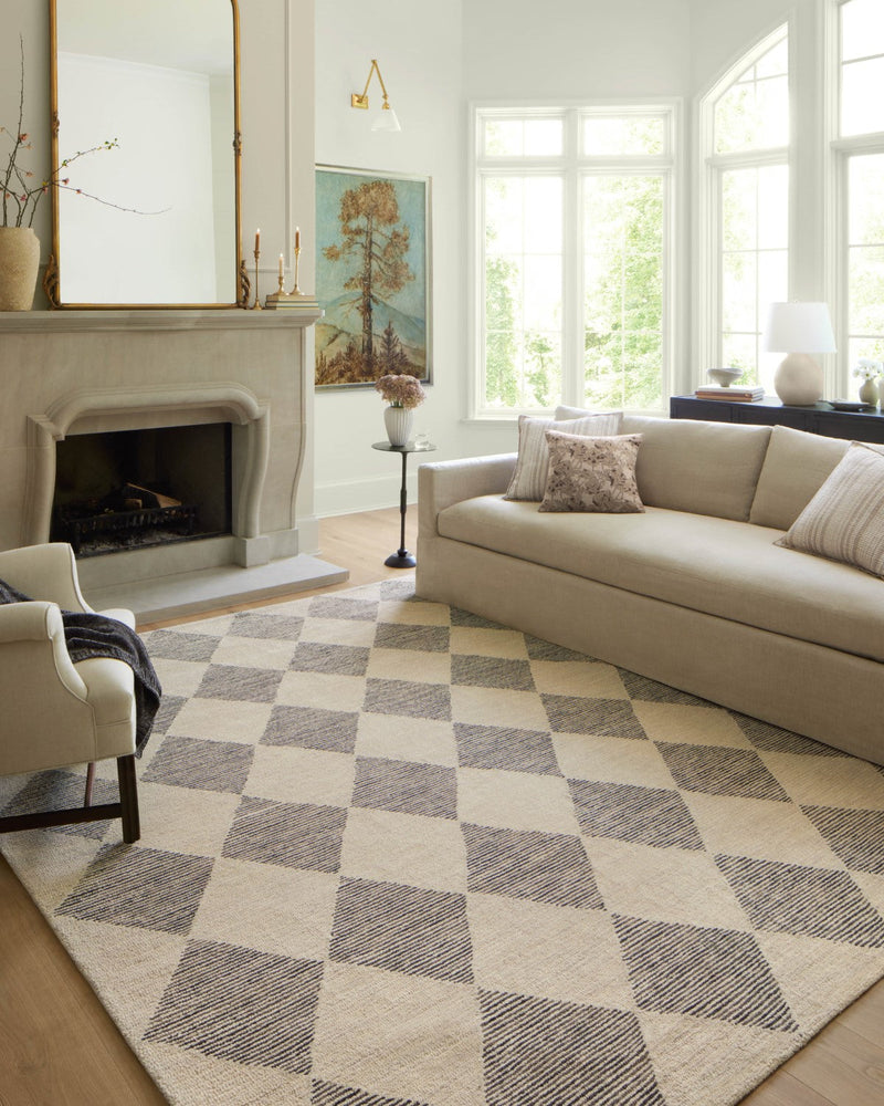 media image for Francis Hooked Beige/Charcoal Rug 297