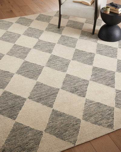 product image for Francis Hooked Beige/Charcoal Rug 51