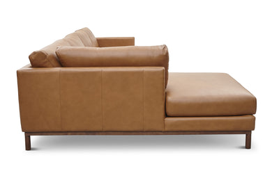 product image for Freehand Arm Left Sectional in Ginger 70
