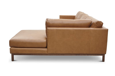 product image for Freehand Arm Right Sectional in Ginger 80