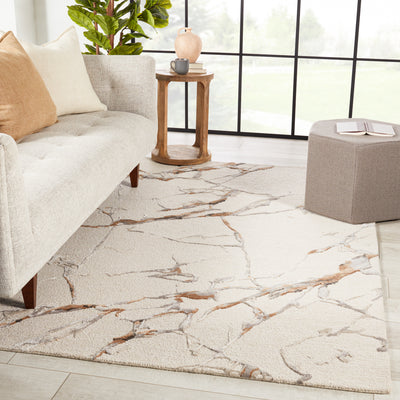 product image for Fragment Shattered Hand Tufted Cream & Gold Rug 5 27