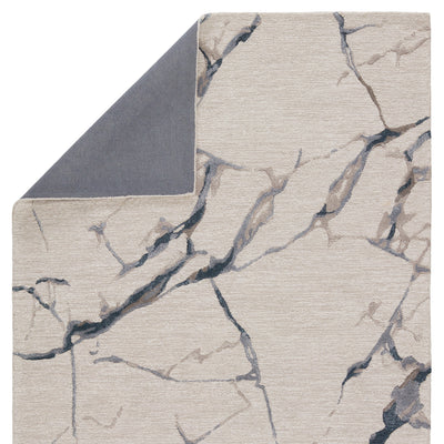 product image for Fragment Shattered Hand Tufted Light Gray & Slate Rug 3 84