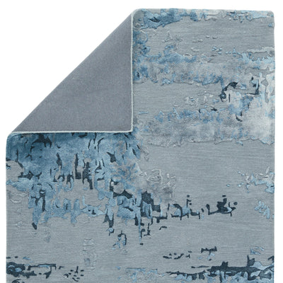 product image for Fragment Astris Hand Tufted Blue & Light Gray Rug 3 64