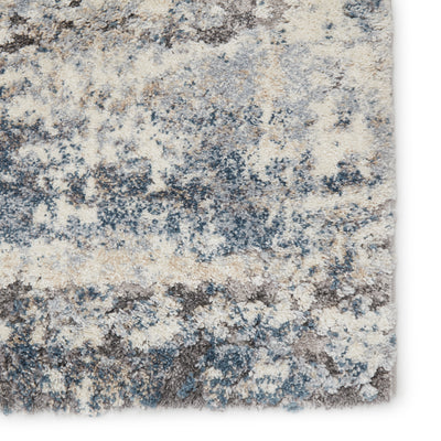 product image for Benton Abstract Rug in Blue & Gray 6