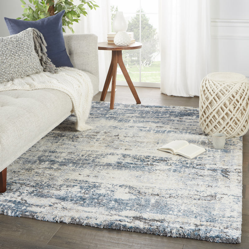 media image for Benton Abstract Rug in Blue & Gray 244