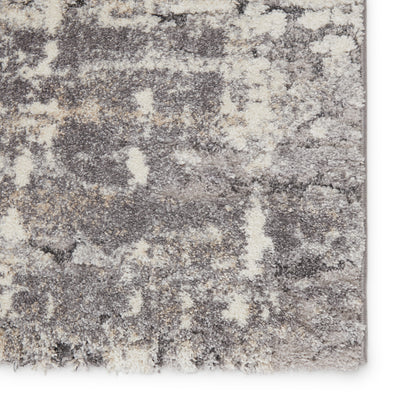 product image for Benton Abstract Rug in Gray & Ivory 11