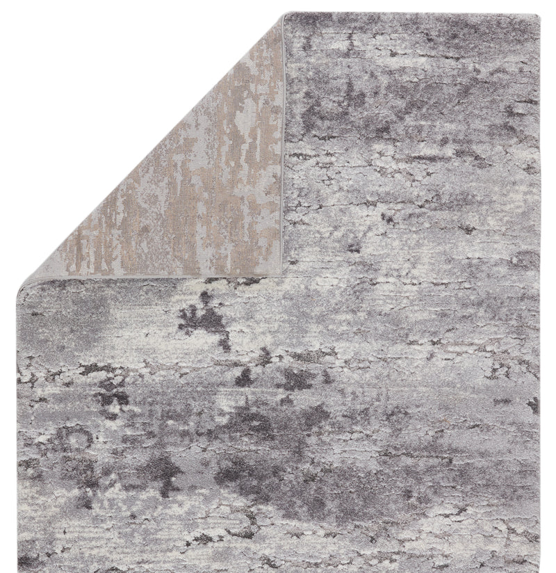 media image for Coen Abstract Rug in Gray & Ivory 293