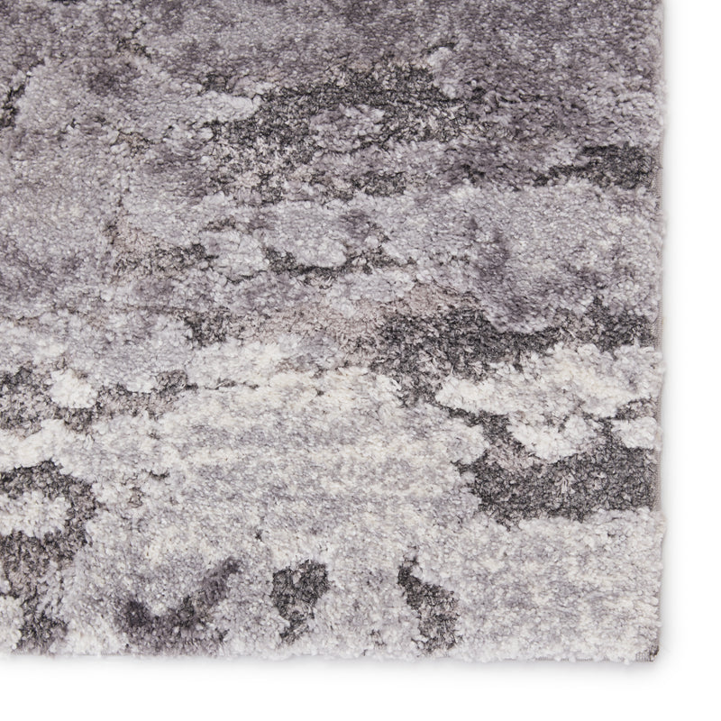 media image for Coen Abstract Rug in Gray & Ivory 248