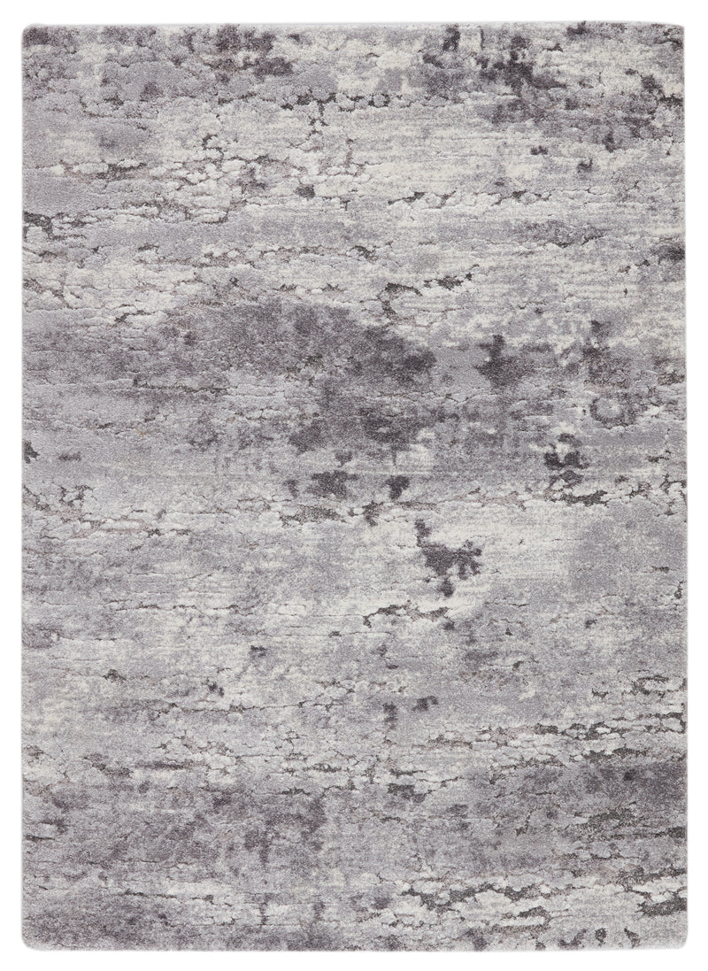 media image for Coen Abstract Rug in Gray & Ivory 213
