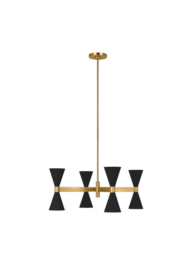 media image for albertine chandelier by aerin aec1078mwt 2 294