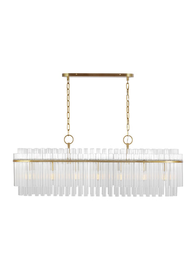 product image for beckett linear chandelier by cm by chapman myers 1 72