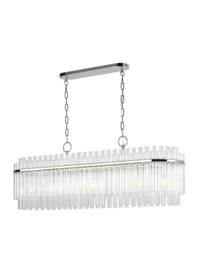 product image for beckett linear chandelier by cm by chapman myers 4 20