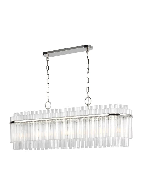 media image for beckett linear chandelier by cm by chapman myers 4 235