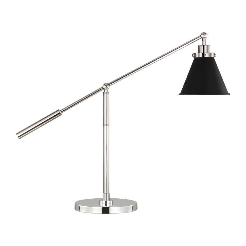 media image for cone desk lamp by chapman myers ct1091mbkbbs1 2 295