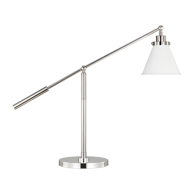 media image for cone desk lamp by chapman myers ct1091mbkbbs1 3 23