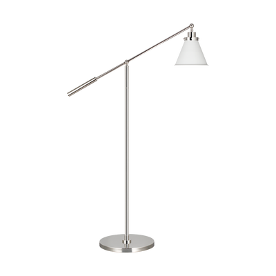 product image for cone floor lamp by chapman myers ct1121mbkbbs1 4 38