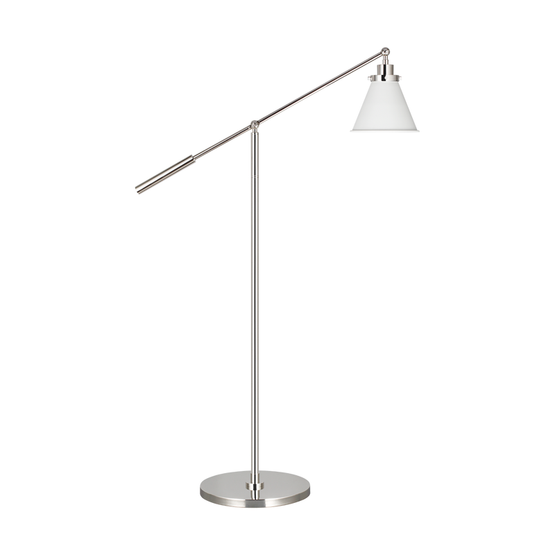 media image for cone floor lamp by chapman myers ct1121mbkbbs1 4 257