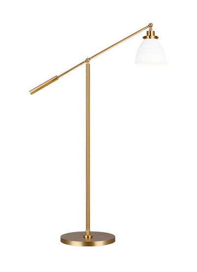 product image for wellfleet dome floor lamp by chapman myers ct1131mwtbbs1 10 32