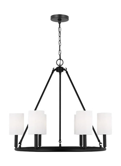 product image for egmont 6 light chandelier by drew jonathan scott djc1086bs 2 86