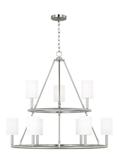 product image for egmont 9 light chandelier by drew jonathan scott djc1099bs 1 2