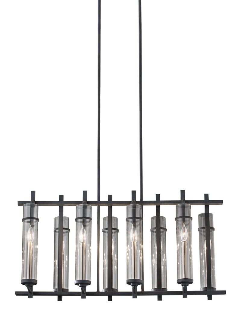 media image for Ethan Collection 8 - Light Island Chandelier by Feiss 277