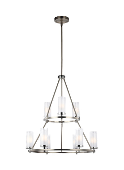 product image of Jonah Collection 9 - Light Two Tier Chandelier by Feiss 576