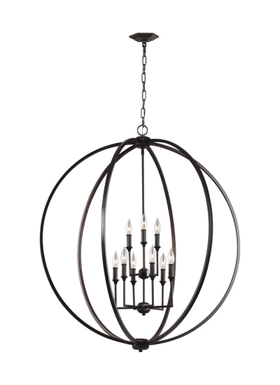 product image for Corinne Collection 9 - Light Chandelier by Feiss 9